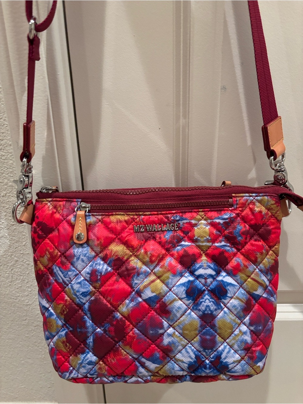 Like-New MZ Wallace XS Scout Crossbody Bag in Prism